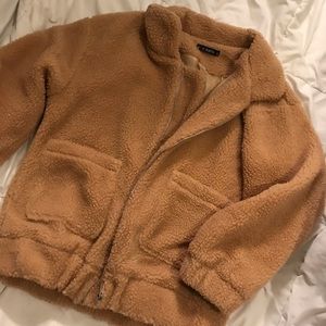 Oversized Teddy Bear Jacket